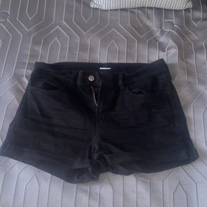 Old navy black high rise shorts